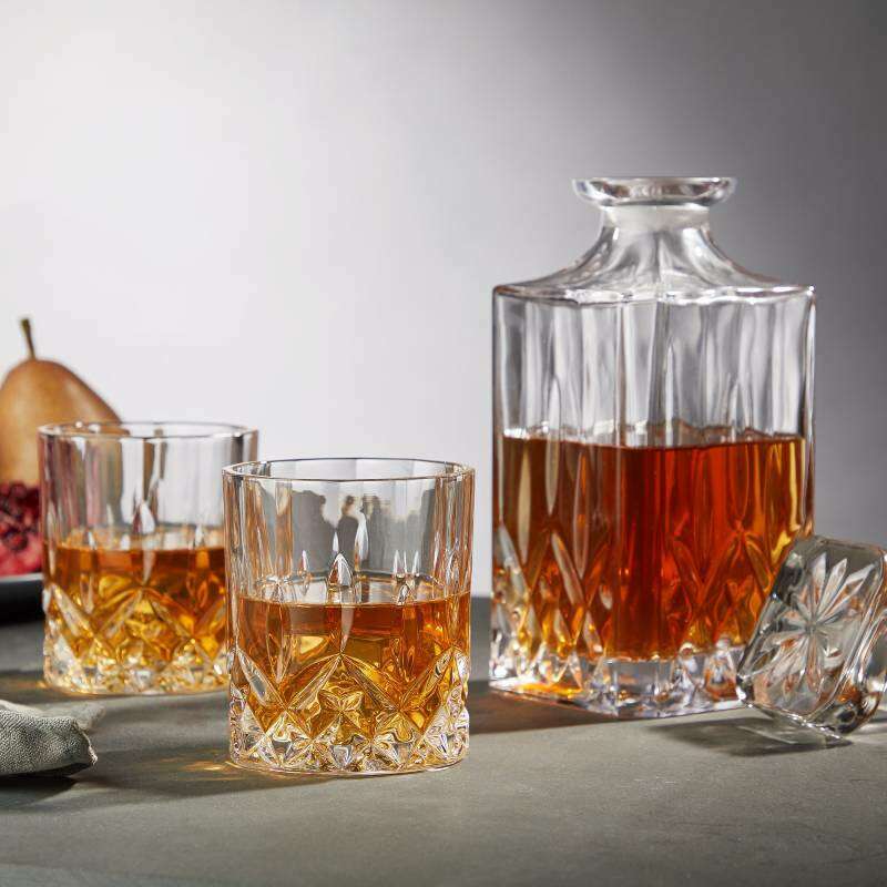 Admiral 3 Piece Decanter & Tumbler Set