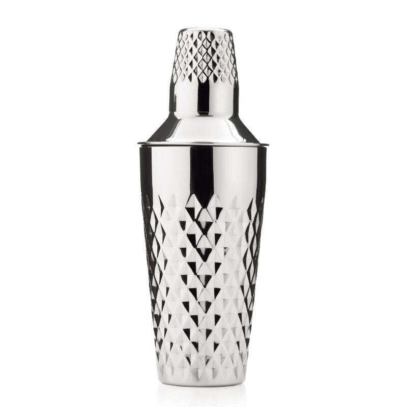 Admiral Faceted Cocktail Shaker Stainless Steel