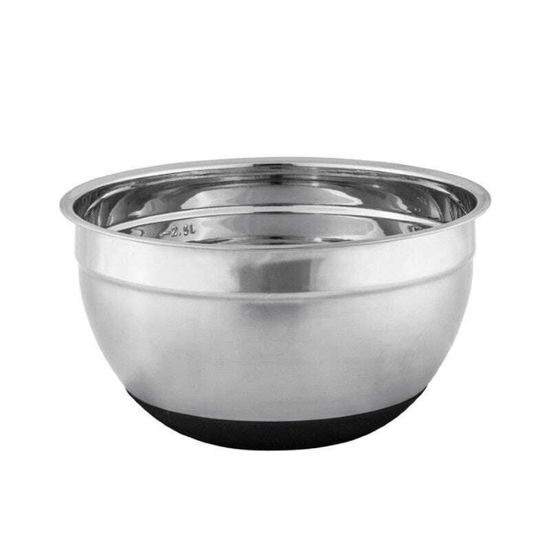 Anti-Slip Mixing Bowl Stainless Steel 22cm