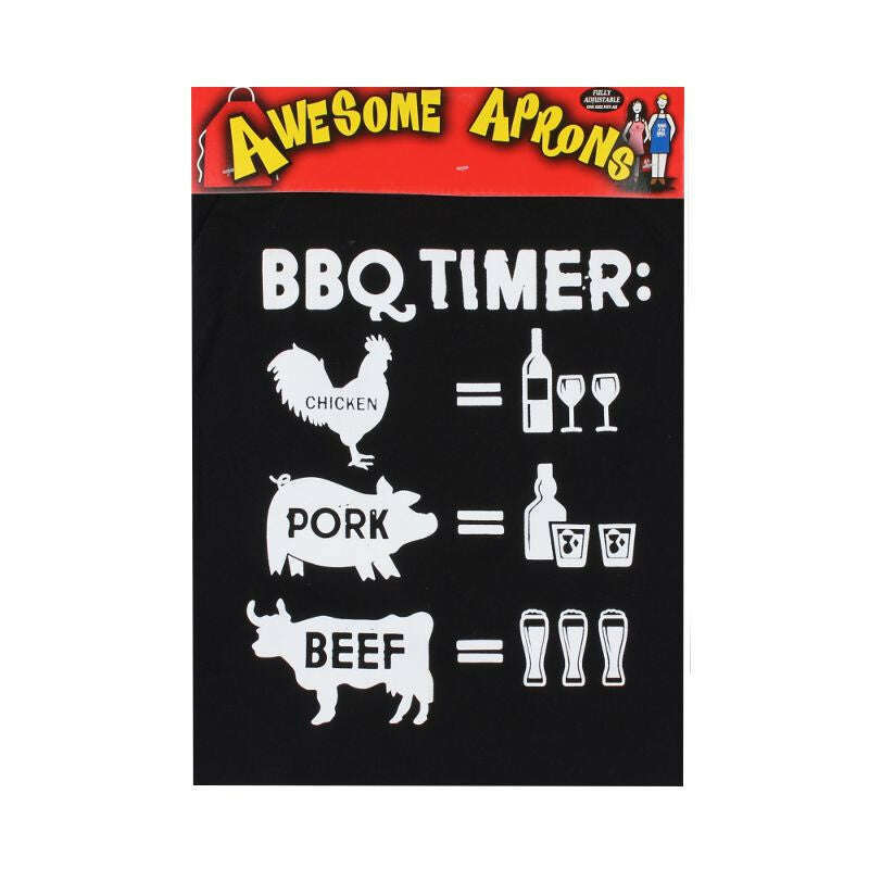 Apron BBQ Timer