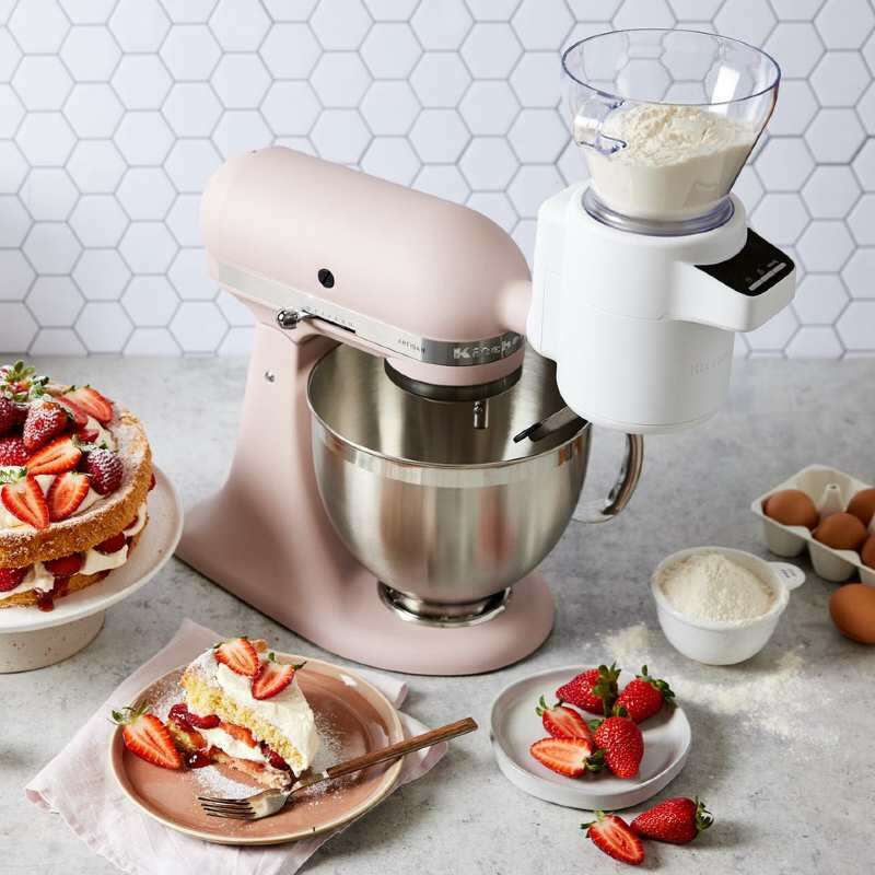 Artisan 4.8L Stand Mixer KSM195 Feather Pink