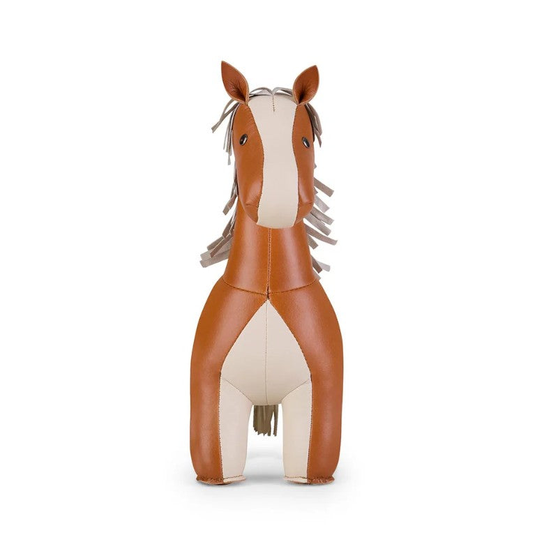 Bookend Classic Horse Tan