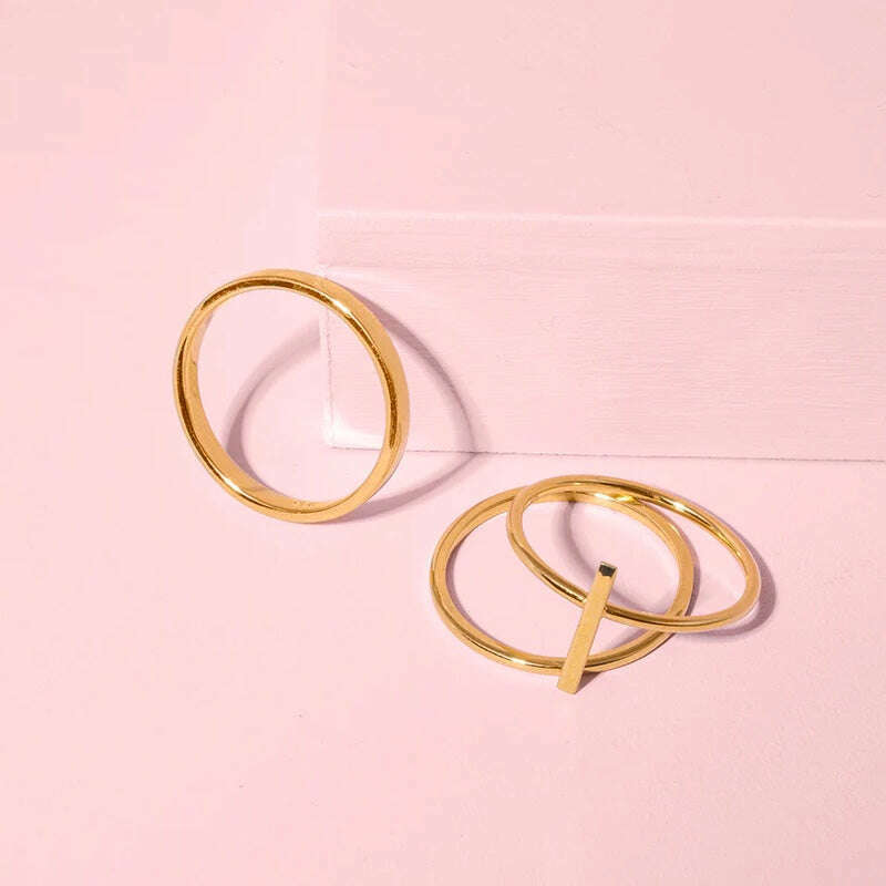 Baby Band - Gold Plate Size K