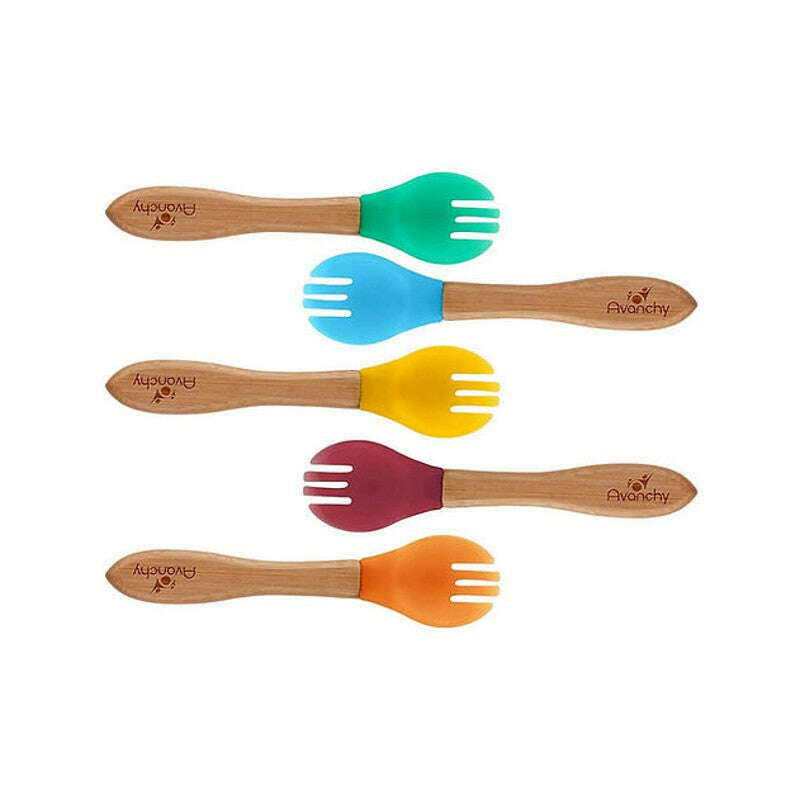 Baby Forks Bamboo Set of 5