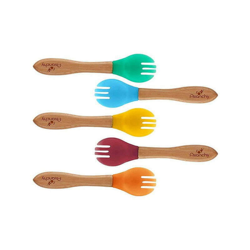 Baby Forks Bamboo Set Of 5