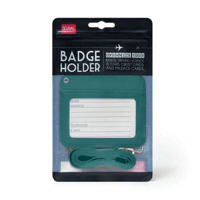Badge Holder Blue