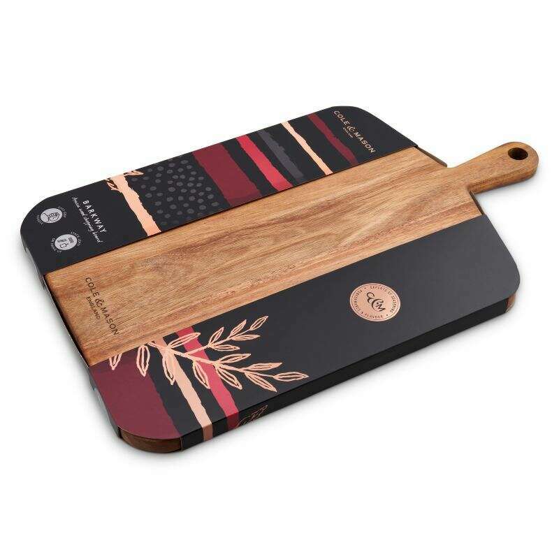 Barkway Acacia Board with Handle Large
