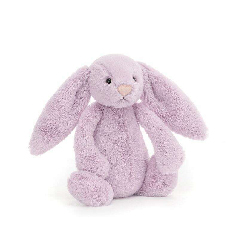 Bashful Bunny Soft Toy  Lilac