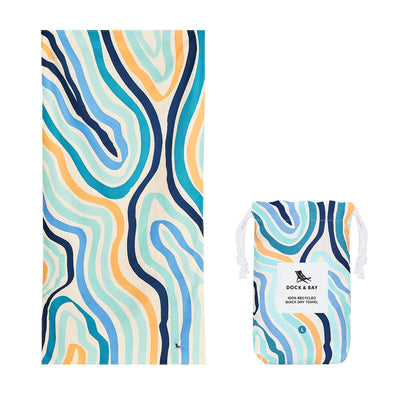 Beach Towel - Stripes Go Wild Collection - Large