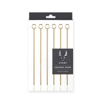 Belmont Gold Cocktail Picks 6 Pack