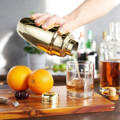 Belmont Gold Heavyweight Cocktail Shaker