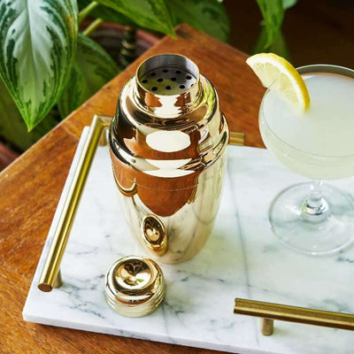 Belmont Gold Heavyweight Cocktail Shaker