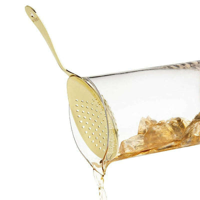 Belmont Gold Julep Strainer