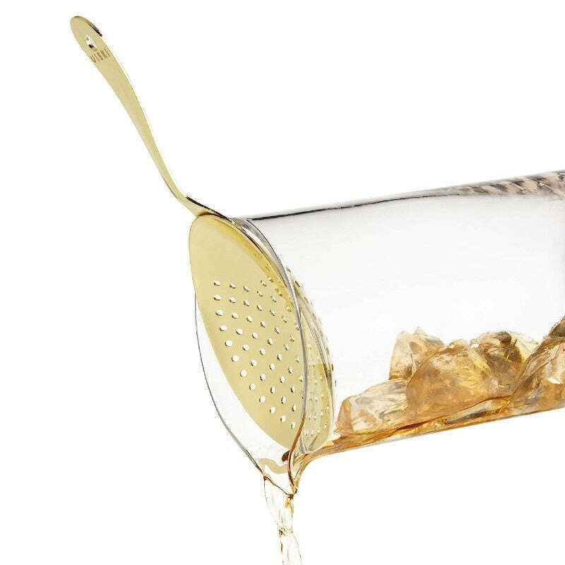 Belmont Gold Julep Strainer