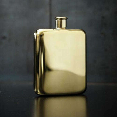 Belmont Gold Plated Flask