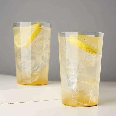 Belmont Gold Pointed Cocktail Tumblers
