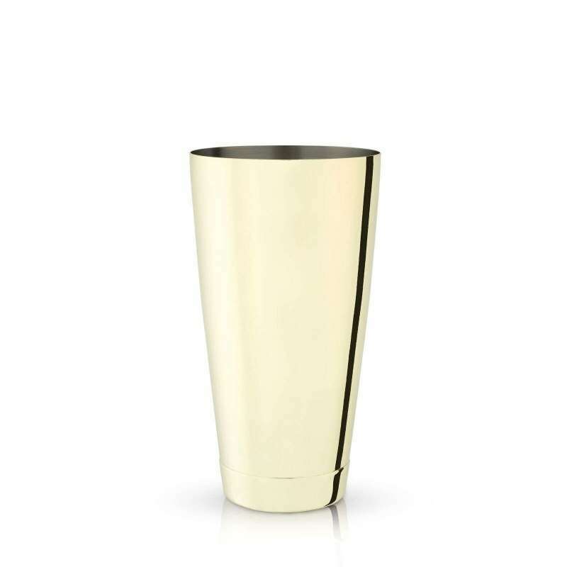 Belmont Gold Weighted Cocktail Shaker Tin