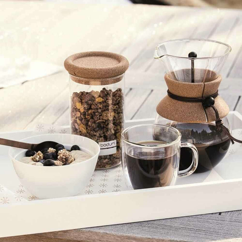 Bistro Double Wall Glass Mug Set of 2 300ml
