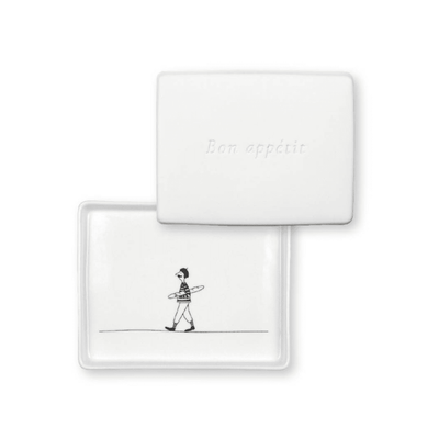 Bon Appetite Small Butter Dish