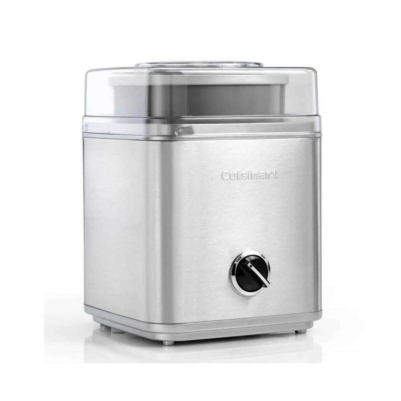 Brushed Stainless Ice Cream Maker