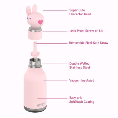Bestie Bottle 460ml Bunny