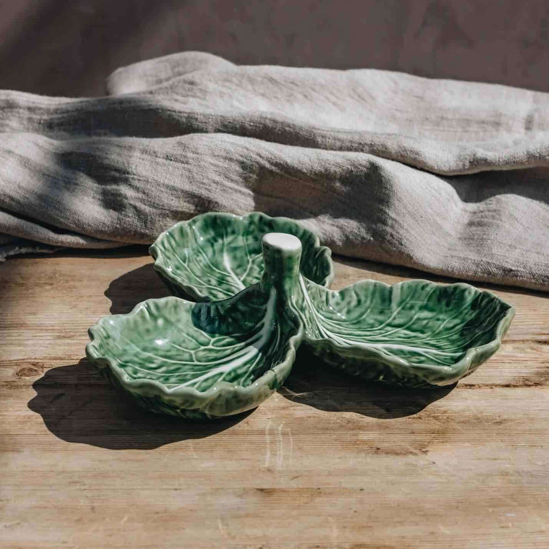 Cabbage Olive Dish Natural