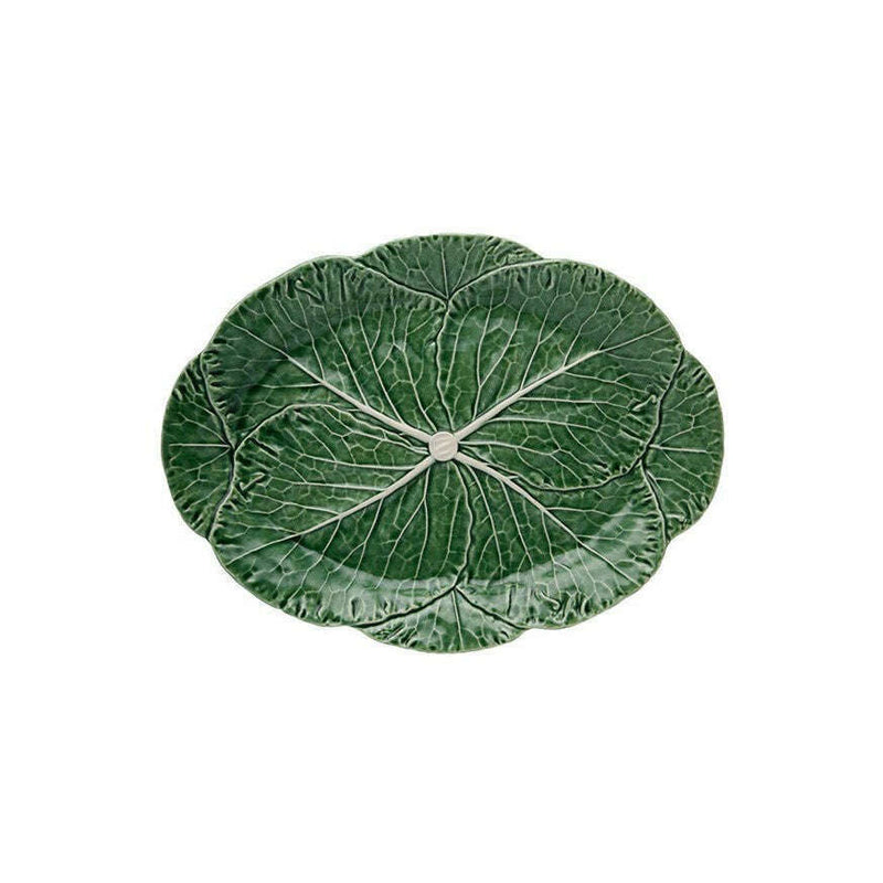Cabbage Oval Platter 37.5cm Natural