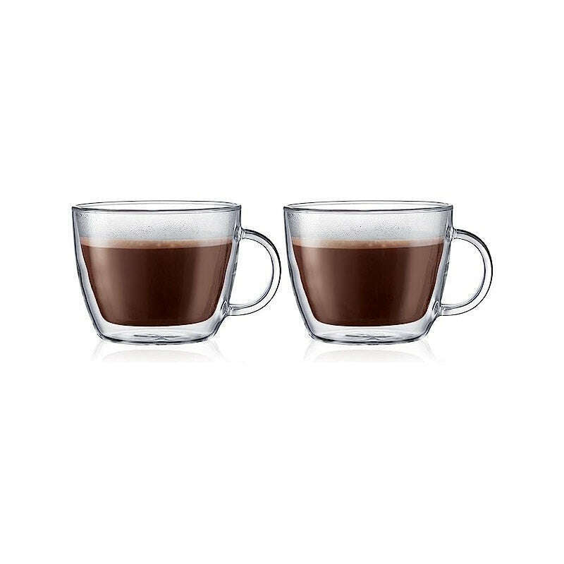 Café Latte Cup 2 pieces Double Wall 450ml