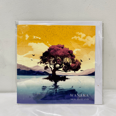 Card - Romantic Wanaka Tree (By Eurus)