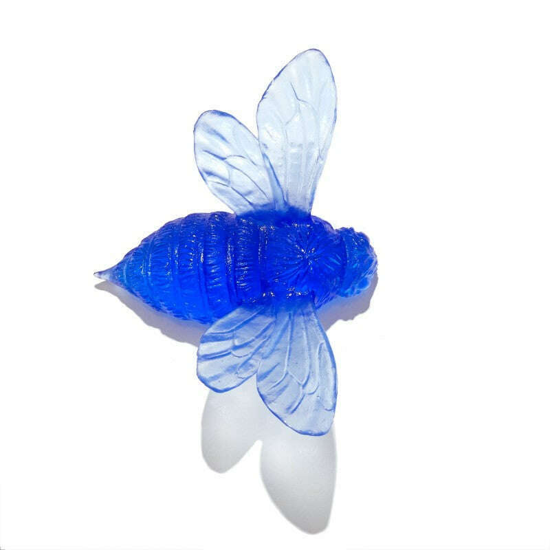 Cast Glass Bee Wings Out