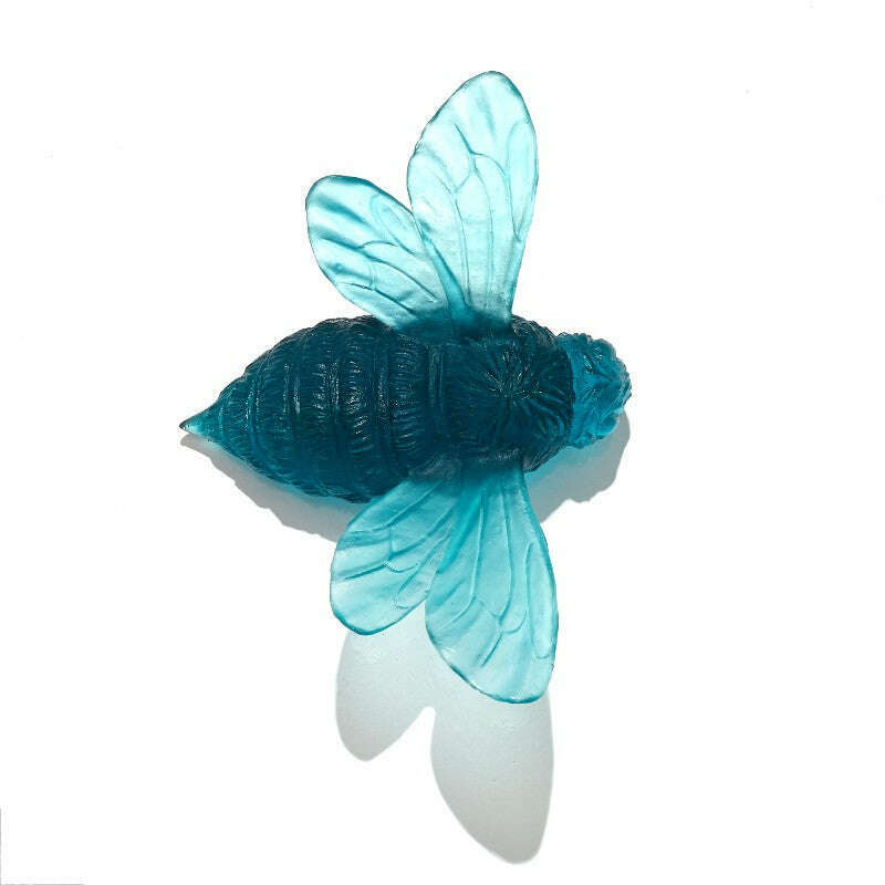 Cast Glass Bee Wings Out