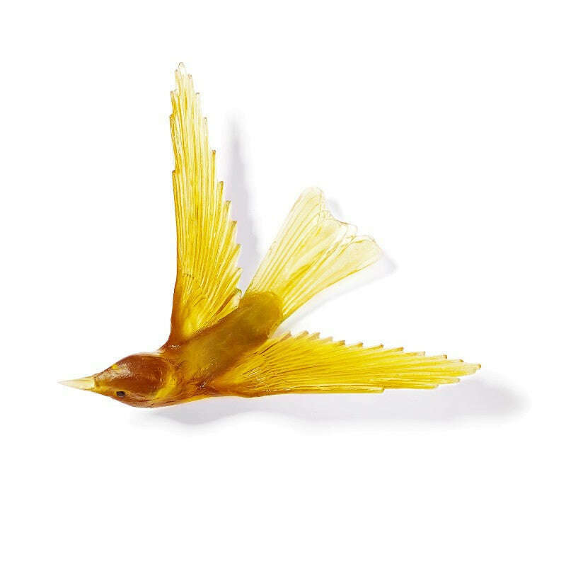 Cast Glass Bird Korimako/Bellbird