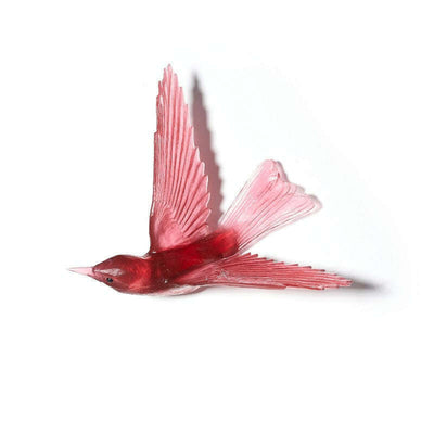 Cast Glass Bird Korimako/Bellbird