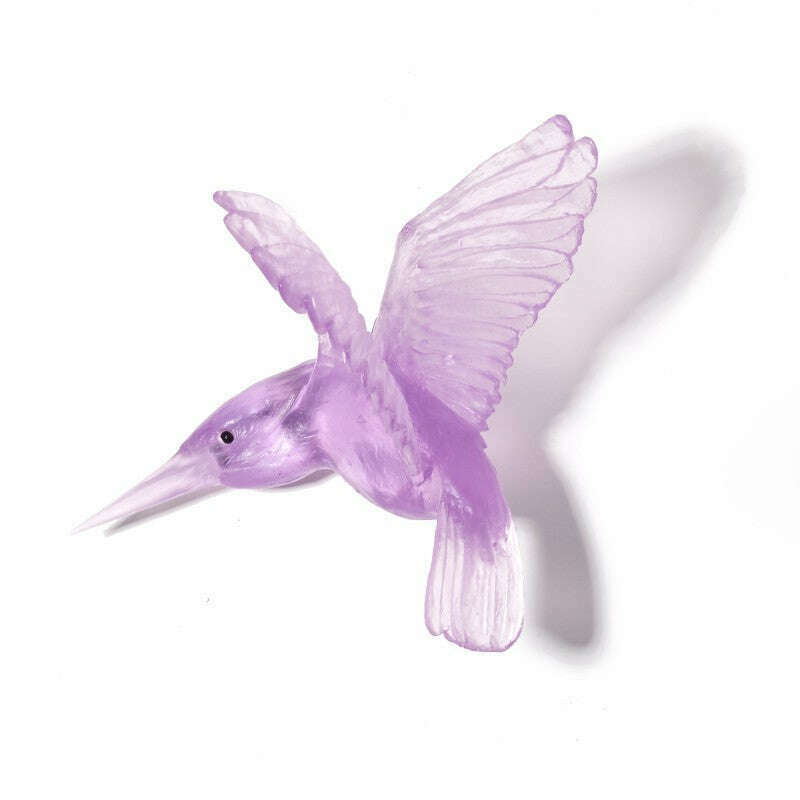 Cast Glass Bird Kōtare/Kingfisher