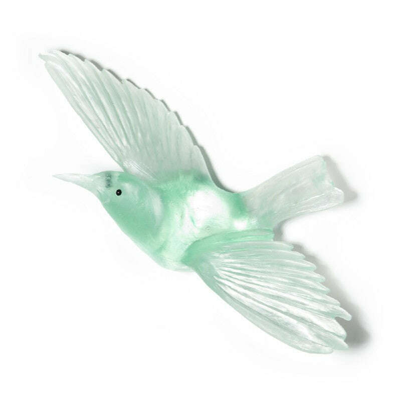 Cast Glass Bird Tīeke/Saddleback
