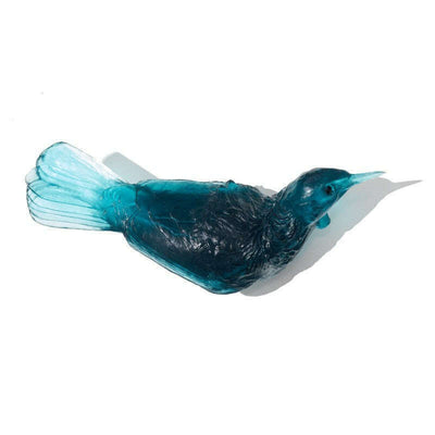 Cast Glass Bird Tūī