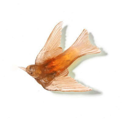 Cast Glass Bird Warou/Swallow