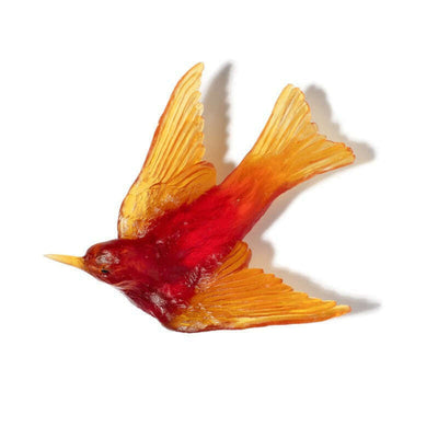 Cast Glass Bird Warou/Swallow