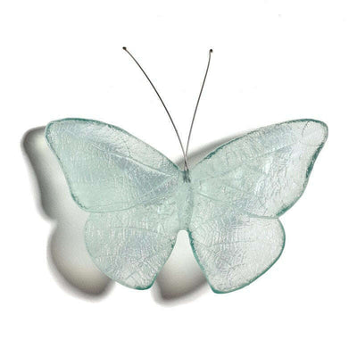 Cast Glass Kinetic Mount Butterfly Kahukura/Red Admiral