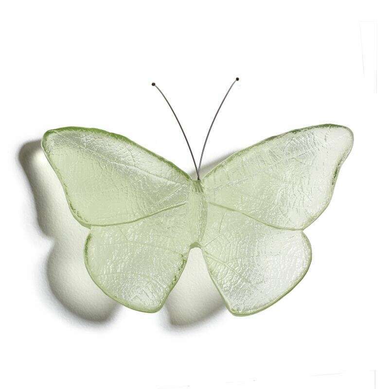 Cast Glass Kinetic Mount Butterfly Kahukura/Red Admiral