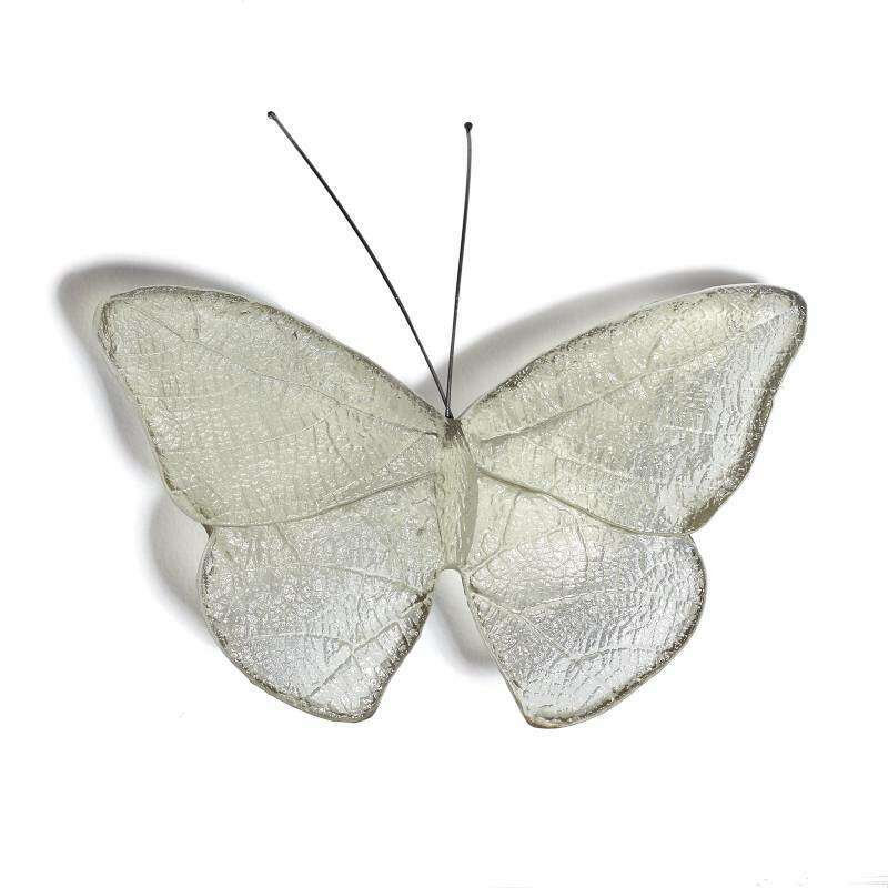 Cast Glass Kinetic Mount Butterfly Kahukura/Red Admiral