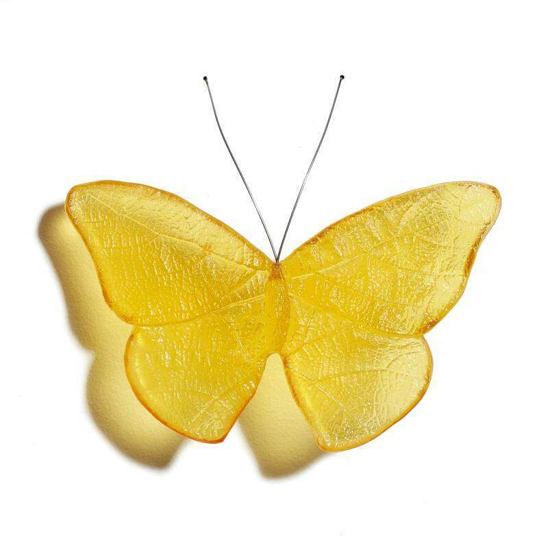 Cast Glass Kinetic Mount Butterfly Kahukura/Red Admiral