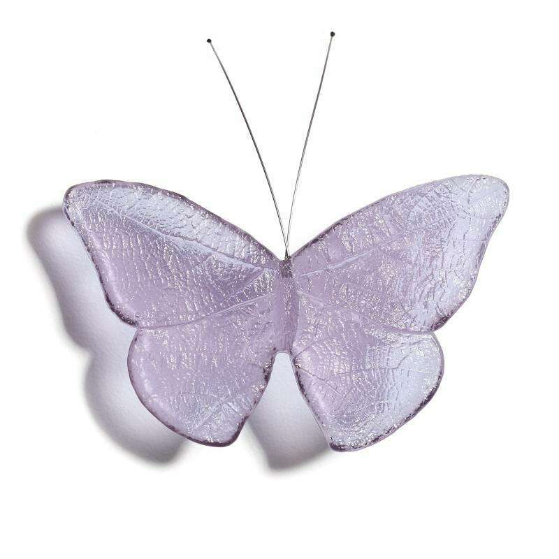 Cast Glass Kinetic Mount Butterfly Kahukura/Red Admiral