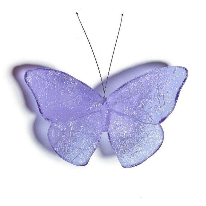 Cast Glass Kinetic Mount Butterfly Kahukura/Red Admiral