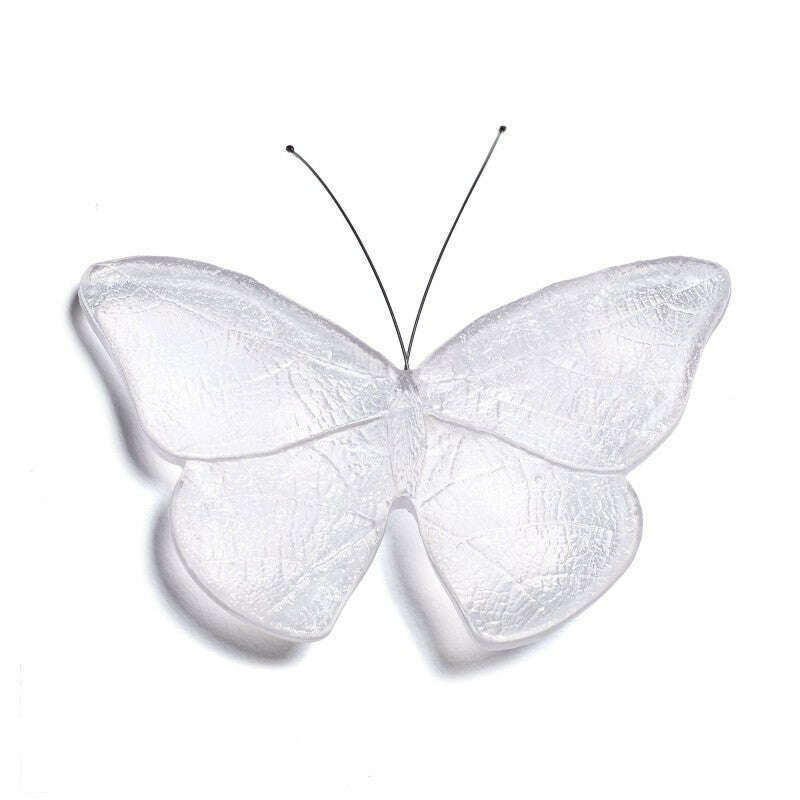 Cast Glass Kinetic Mount Butterfly Kahukura/Red Admiral