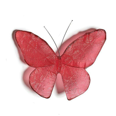 Cast Glass Kinetic Mount Butterfly Kakahu/Monarch