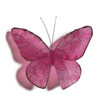 Cast Glass Kinetic Mount Butterfly Kakahu/Monarch