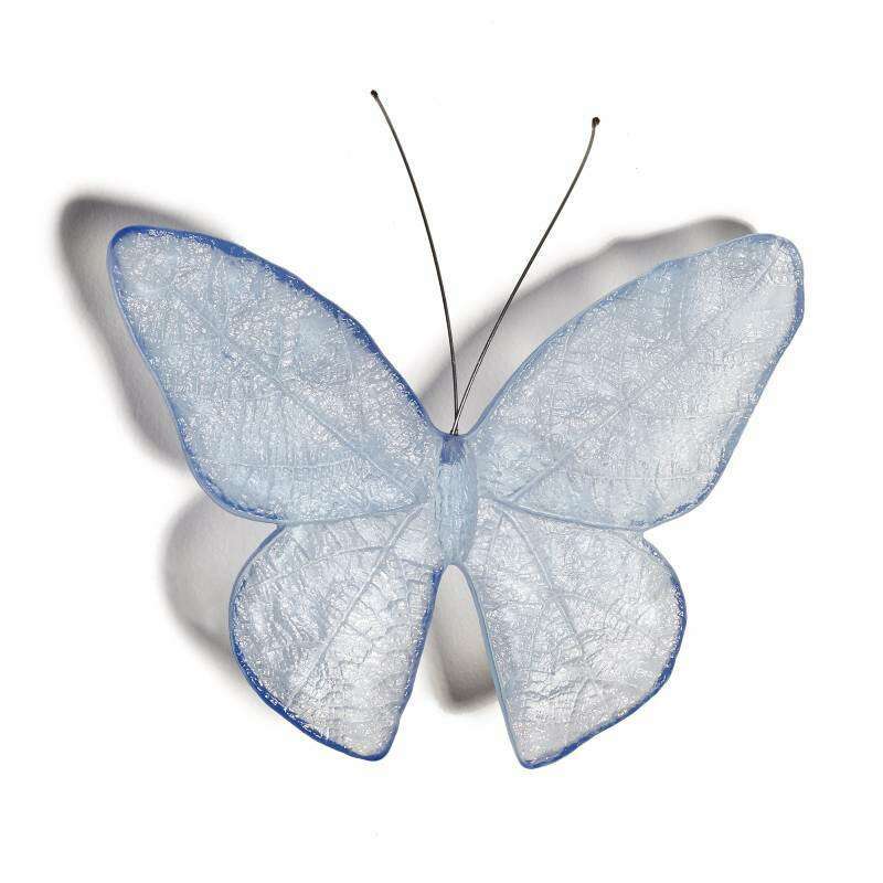 Cast Glass Kinetic Mount Butterfly Kakahu/Monarch