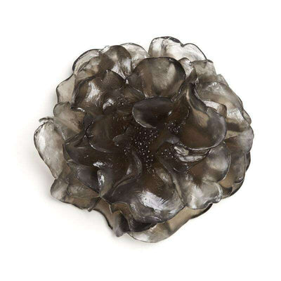Cast Glass Flower Camellia