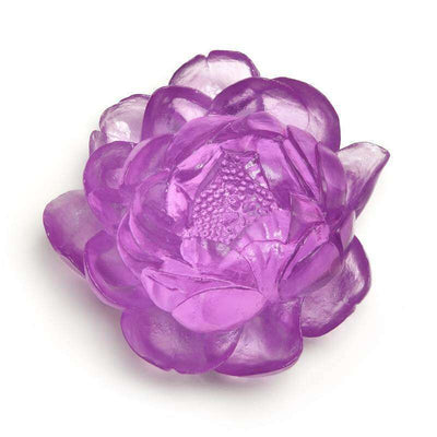 Cast Glass Flower Peony